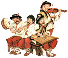 Musicians by Mykola